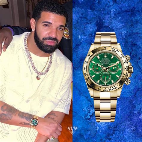 drake Rolex jade